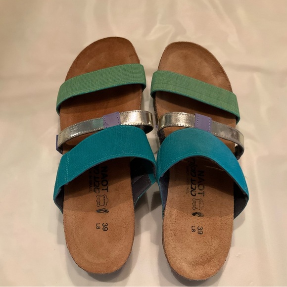 Naot Wedge Sandals - Picture 1 of 6